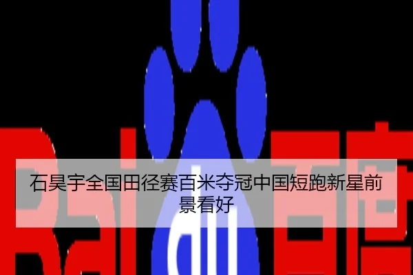 石昊宇全国田径赛百米夺冠中国短跑新星前景看好